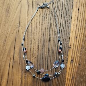 Elegant Multi-Color Beaded Necklace
